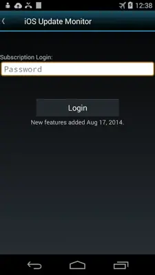 iOS Update Monitor android App screenshot 2